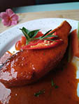 salmon Panang